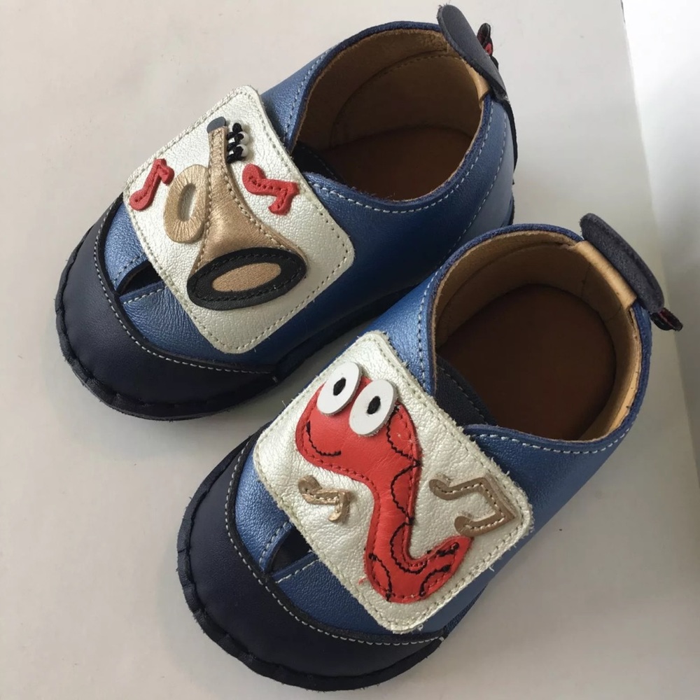 BEU Mini Outfitters Music Leather Shoes 12-18m